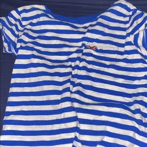 striped cropped t shirt